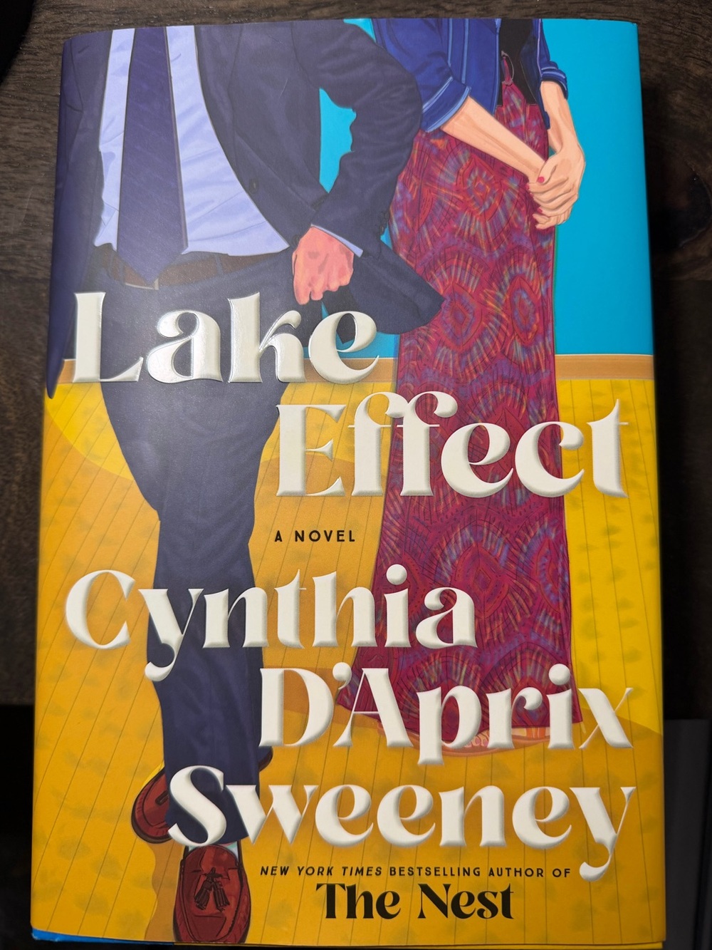 Lake Effect by Cynthia D'Aprix Sweeney - Bright Illustrated Cover